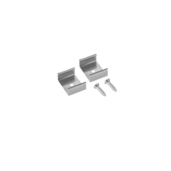 Tresco Lighting Tresco Infinex SquareCurved UClips, Set of 2 L-XSQR-UCLP-1 - main